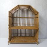 rattan shelf