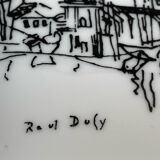 Limoges porcelain catchall - Raoul Dufy design - 1968 edition