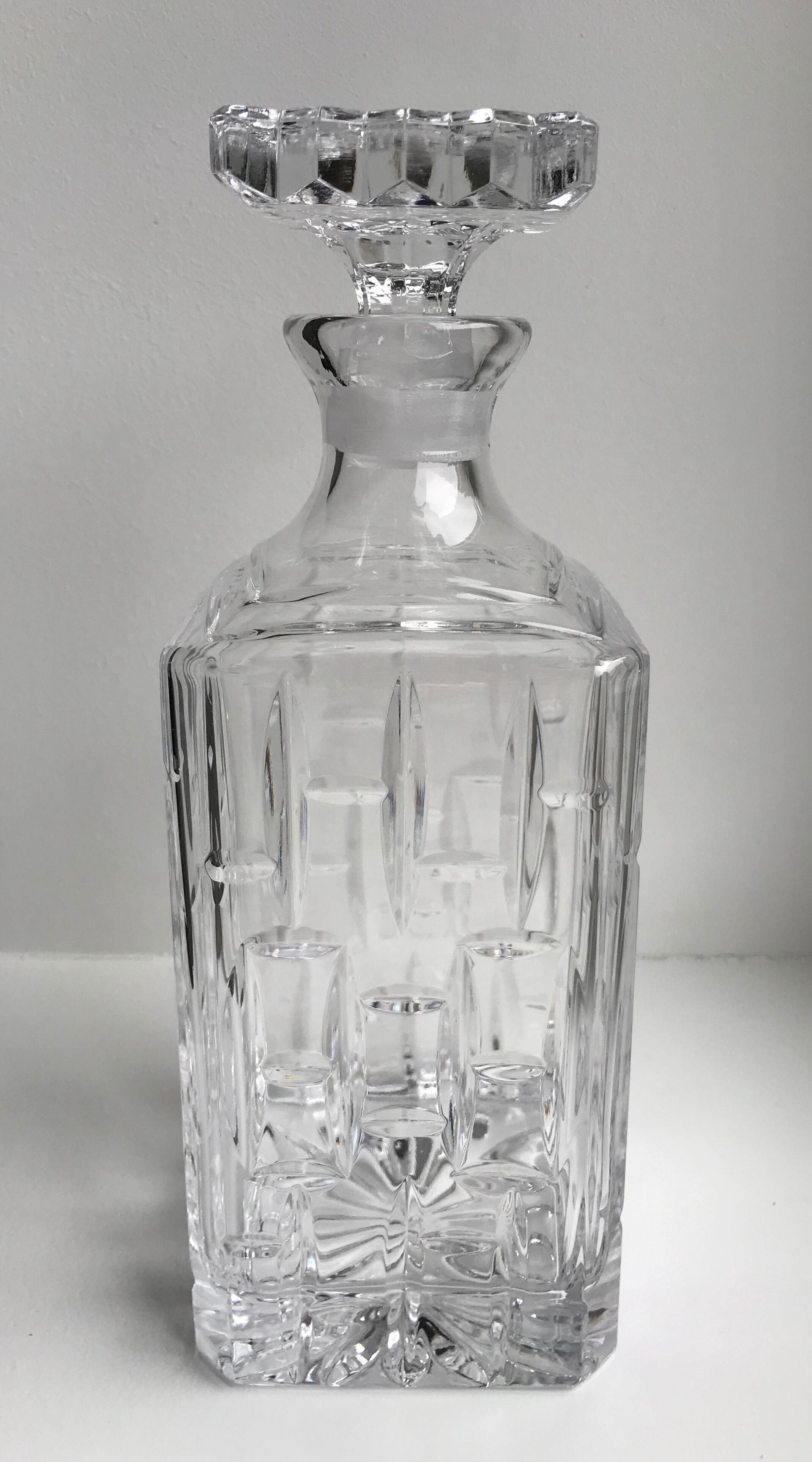 60s crystal decanter