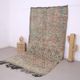 Tapis en laine marocain vintage 173 x 339 cm - Tapis fait main berbère style bohème