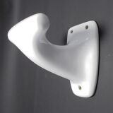 White ceramic hook