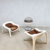 Rare vintage easy chair 'space age'