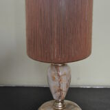 Vintage onyx table lamp