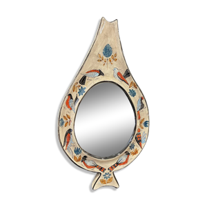 Miroir en céramique - jean lespinasse