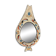Ceramic mirror by Jean de Lespinasse 1960