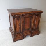 Solid wood bedside table