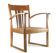Antique Art Nouveau oak armchair Austria / Germany c.1910