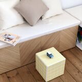 Cube ceramic side table