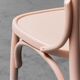 Set of 3 chairs multicolor wood 50s vintage modern