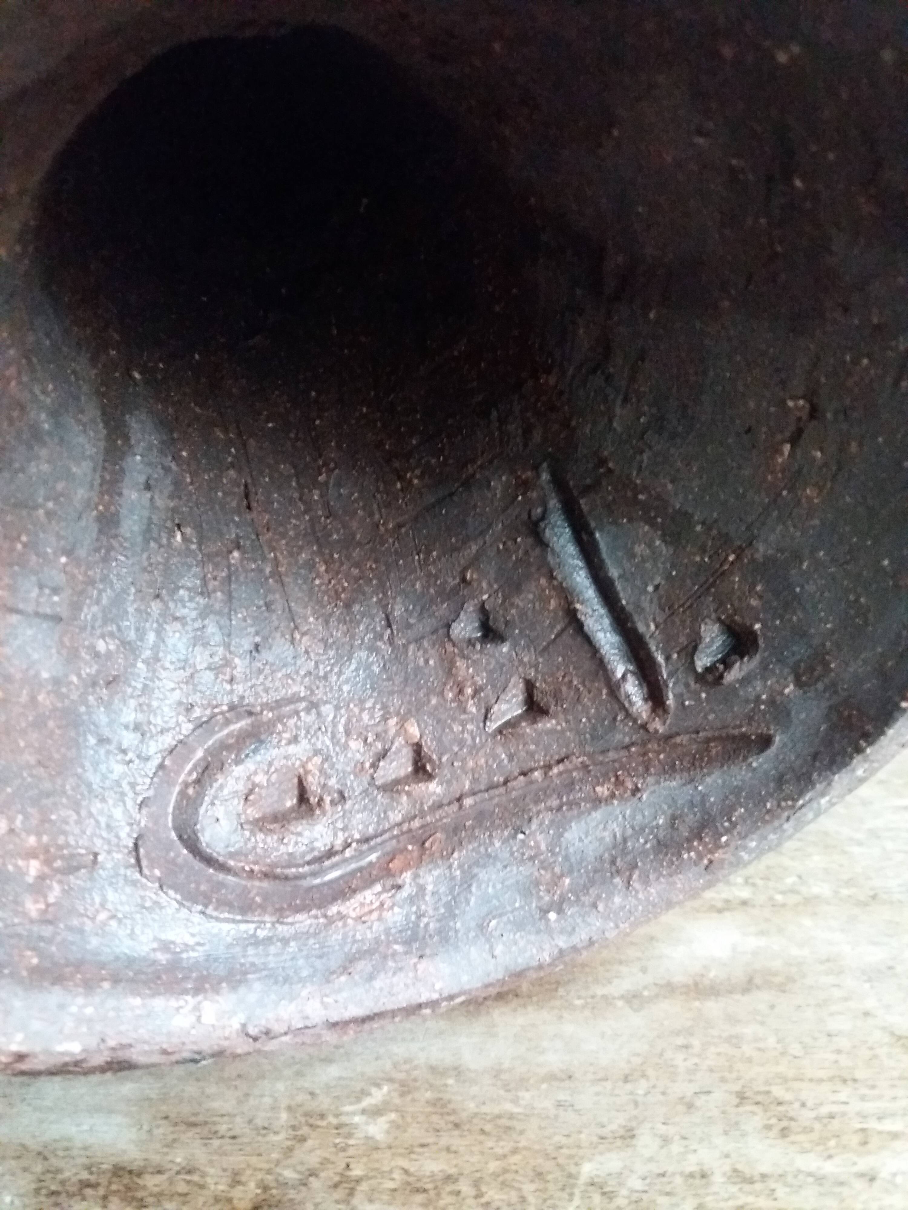 Candle holder signed Cécile Dein