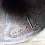 Candle holder signed Cécile Dein