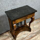 Console d'apparat époque restauration en acajou vers 1820