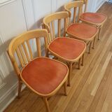 Series of 4 bistro chairs
