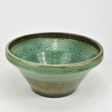 green enameled basin