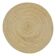 Table set or underside made of natural fiber