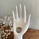 Main baguier vase soliflore vintage