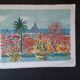 Original lithograph by Robert Savary (1920-2000), Rome, Italy.