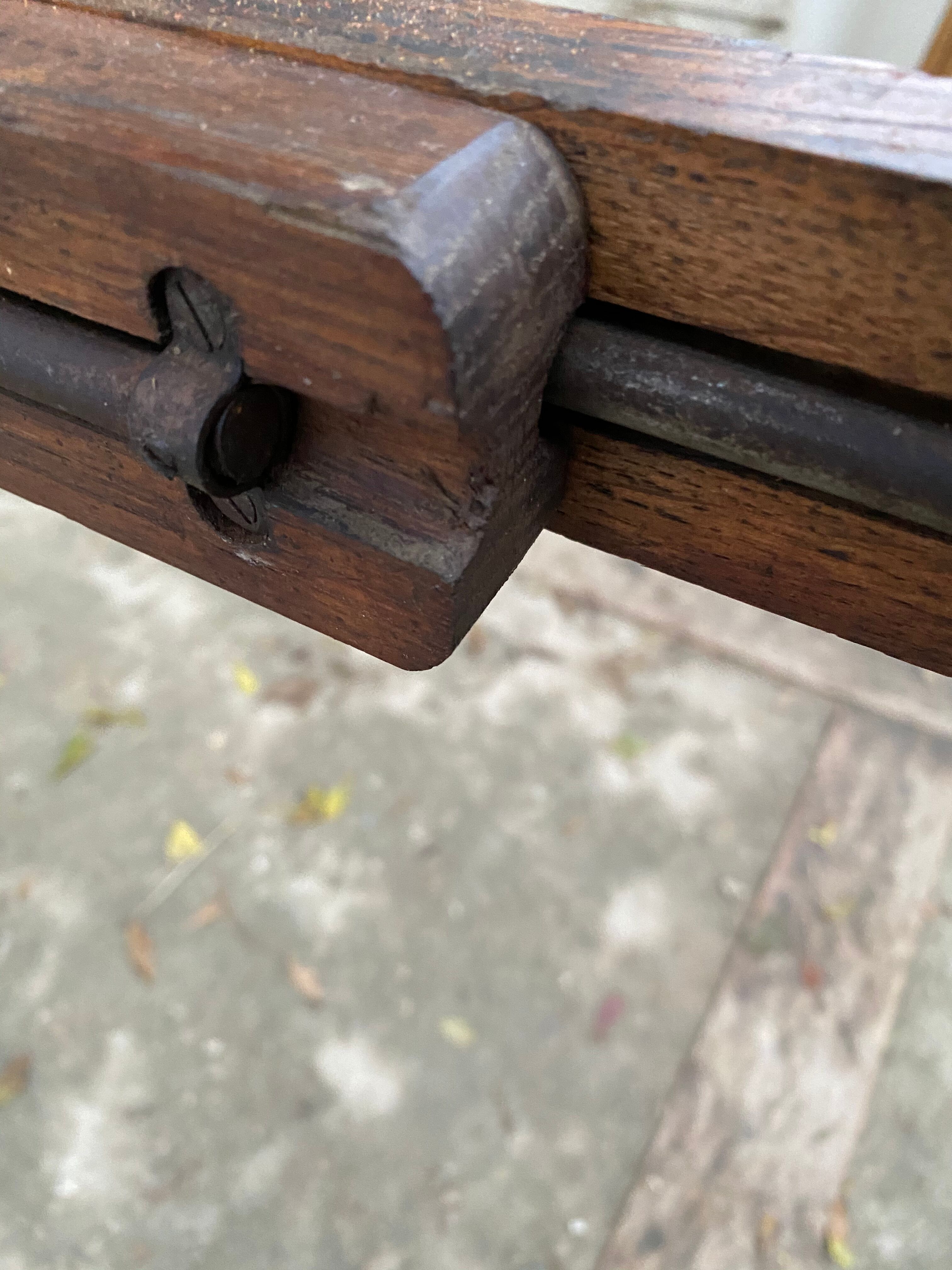 Walnut dining table