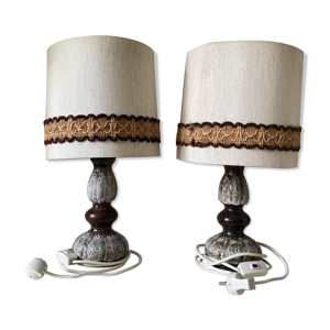 Lampe en céramique Allemande