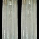 Large Murano Glass Sconces Set of 2