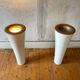 Floor lamps "flambeau", kaoyi flacha, japan 1980