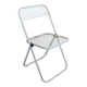 Chaise en treillis métallique Talin Spa années 80