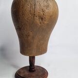 Former wooden milliner's head, 1900