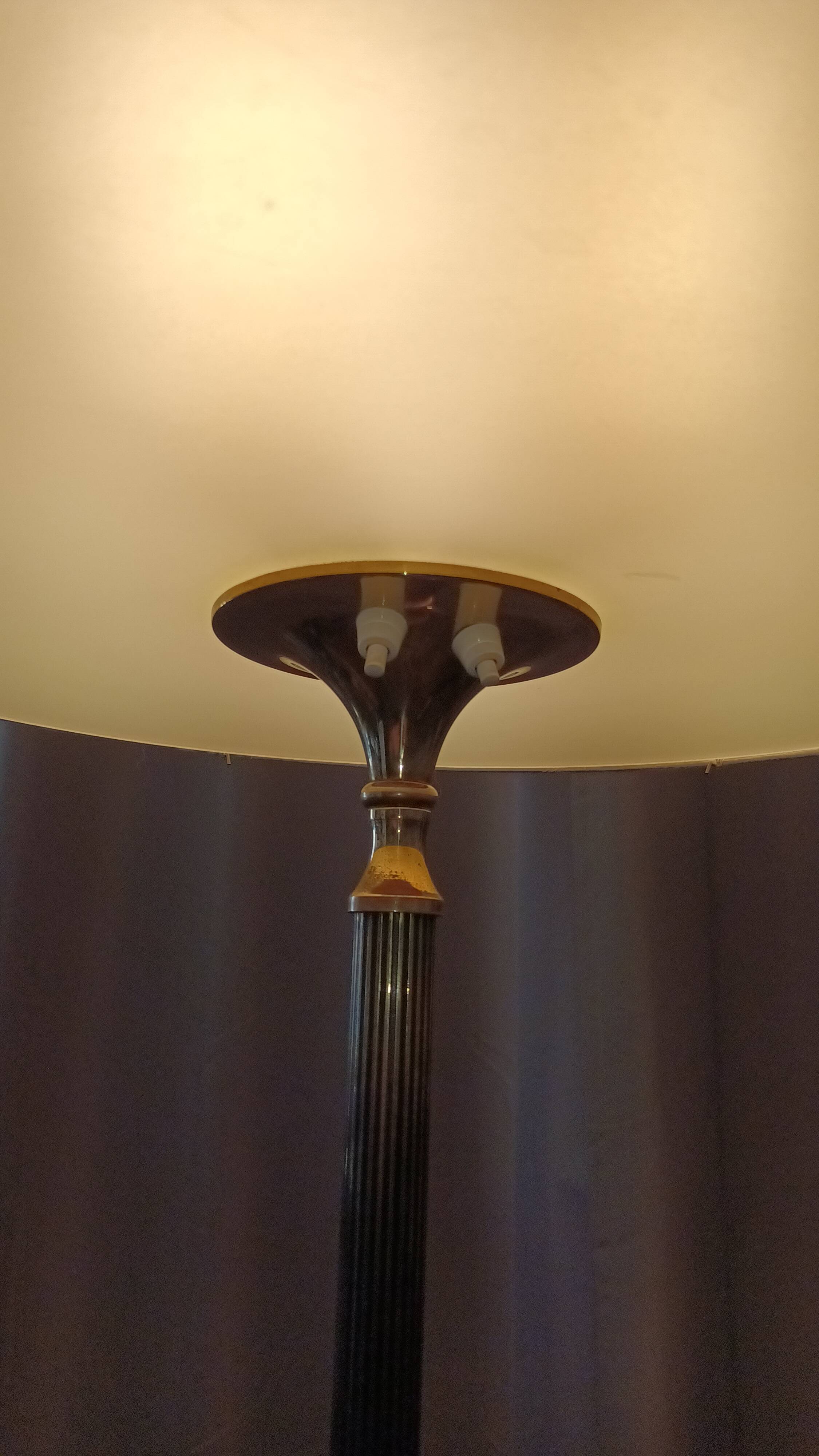 Reading floor lamp from the Arlus house from the 1950s.
