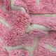 Large Pink Berber Rug – Hallway Size 85x300 cm, 100% Wool