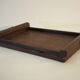 Tray 1930 in rosewood and in bakelite