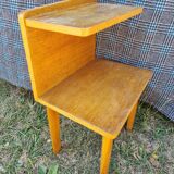 Asymmetrical bedside 50s