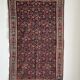 Iranian rug with stylised floral patterns in pink and blue, 155x105.