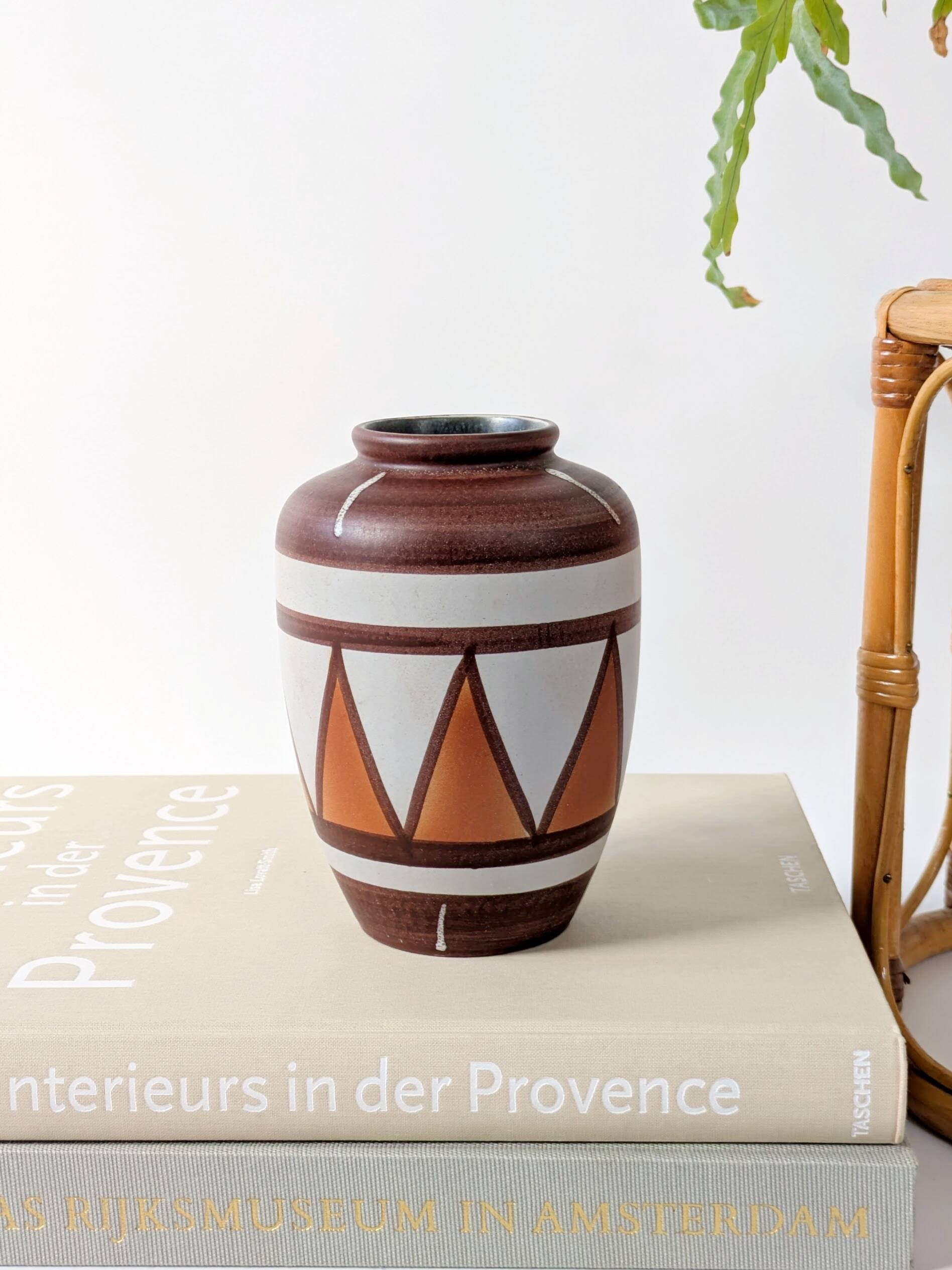 Ceramic vase from the 1960s, Ilkra, West Germany