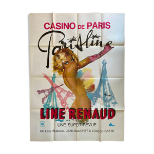 Affiche originale Casino de Paris