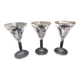 Verre ancien sur pied
