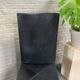 PAIR BLACK LEATHER ARCALLA CHAIRS FOR B&B ITALIA BY PAOLO PIVA - 1990'S