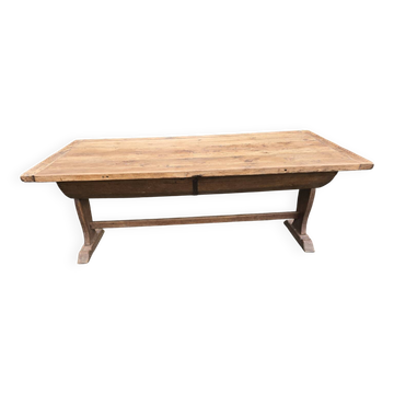 Table de ferme, table pétrin
