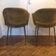 Chaises velours