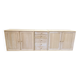 Modular solid beech sideboard "Ditlev Karsten" Scandinavian design.