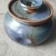 Vintage glazed stoneware set signed Béceleuf