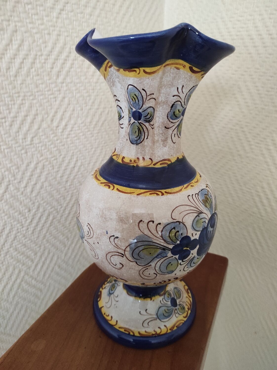 Handmade ceramic vase