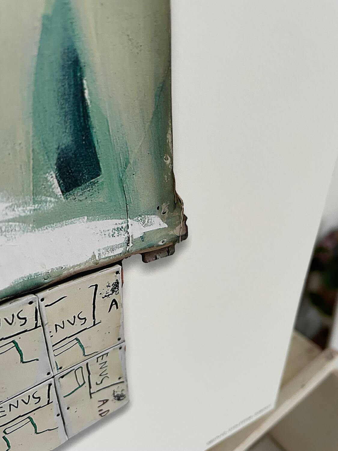 Jean Michel Basquiat (1960-1988) Piscine Versus the Best Hotels,1982, Licensed by Artestar NY