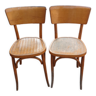 Pair of bistro chairs 40/50