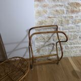 Rattan cradle