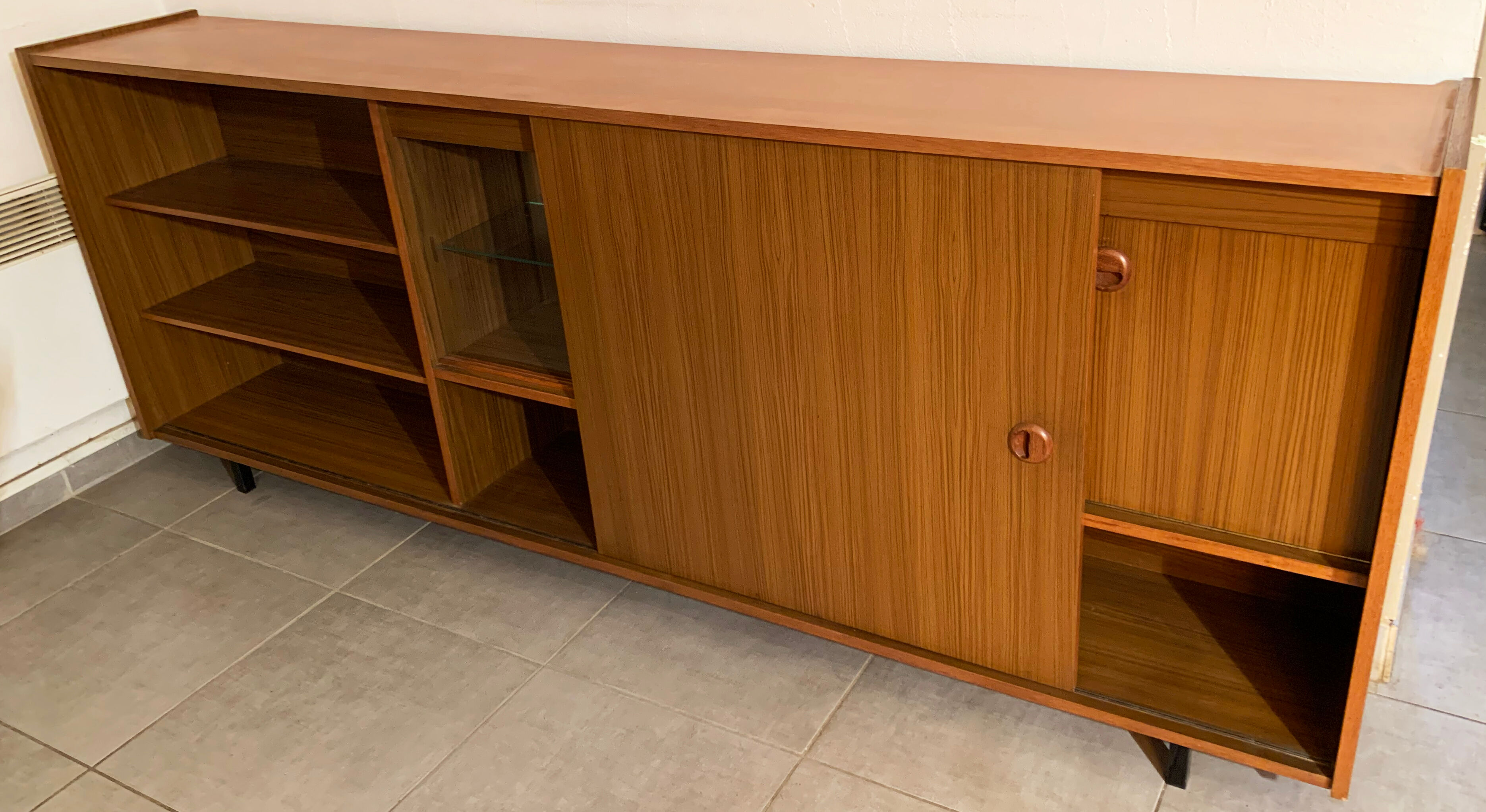 Vintage high row from the scandinavian 60s