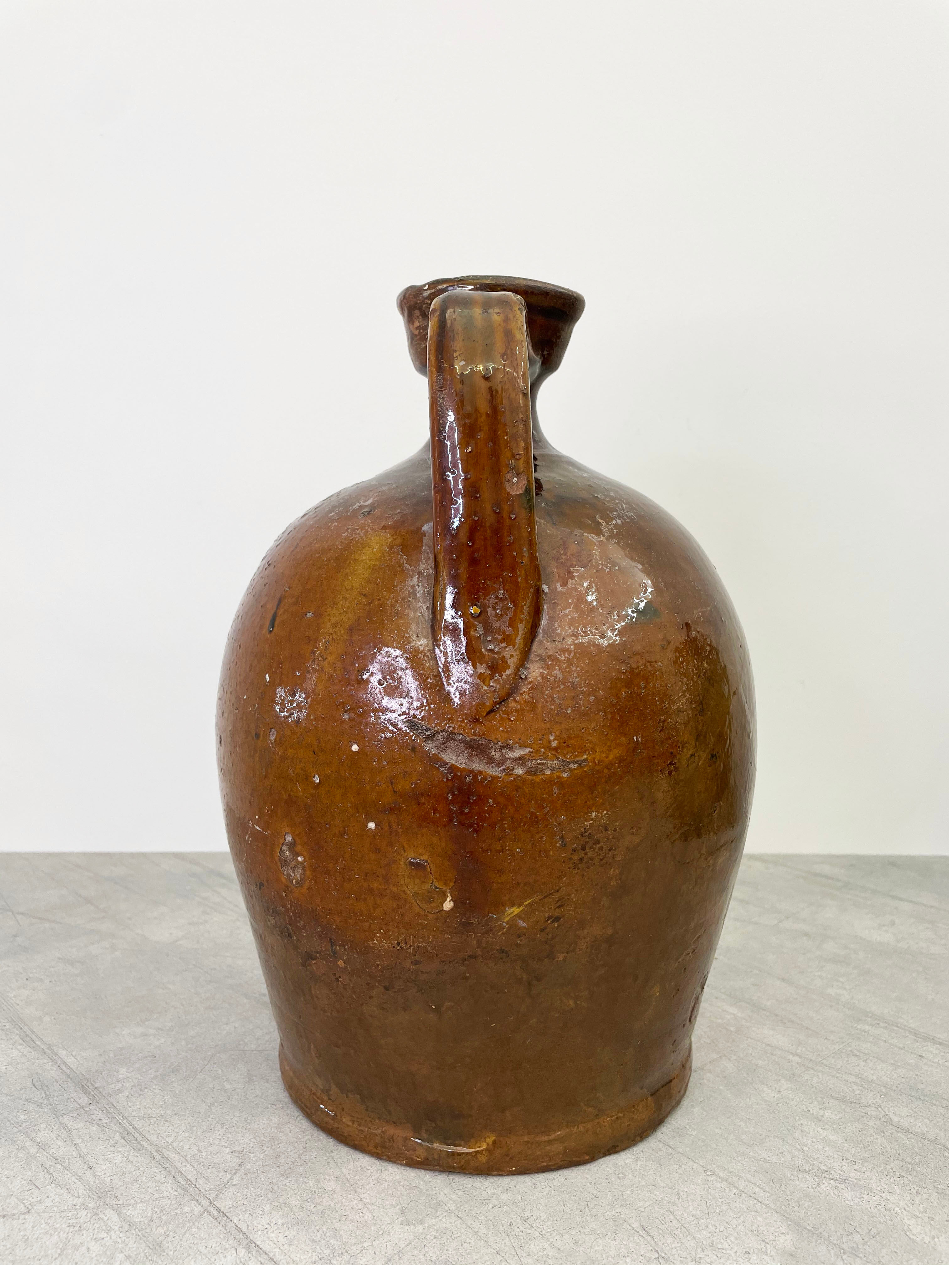 Antique Large Terracotta Jug