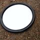 Round mirror black frame Tiger made in Holland vintage design