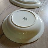 2 old dishes Digoin and Sarreguemines