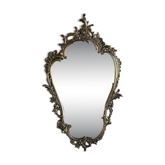 Miroir en bronze, XXème s.