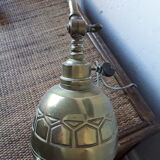 Art deco copper lamp
